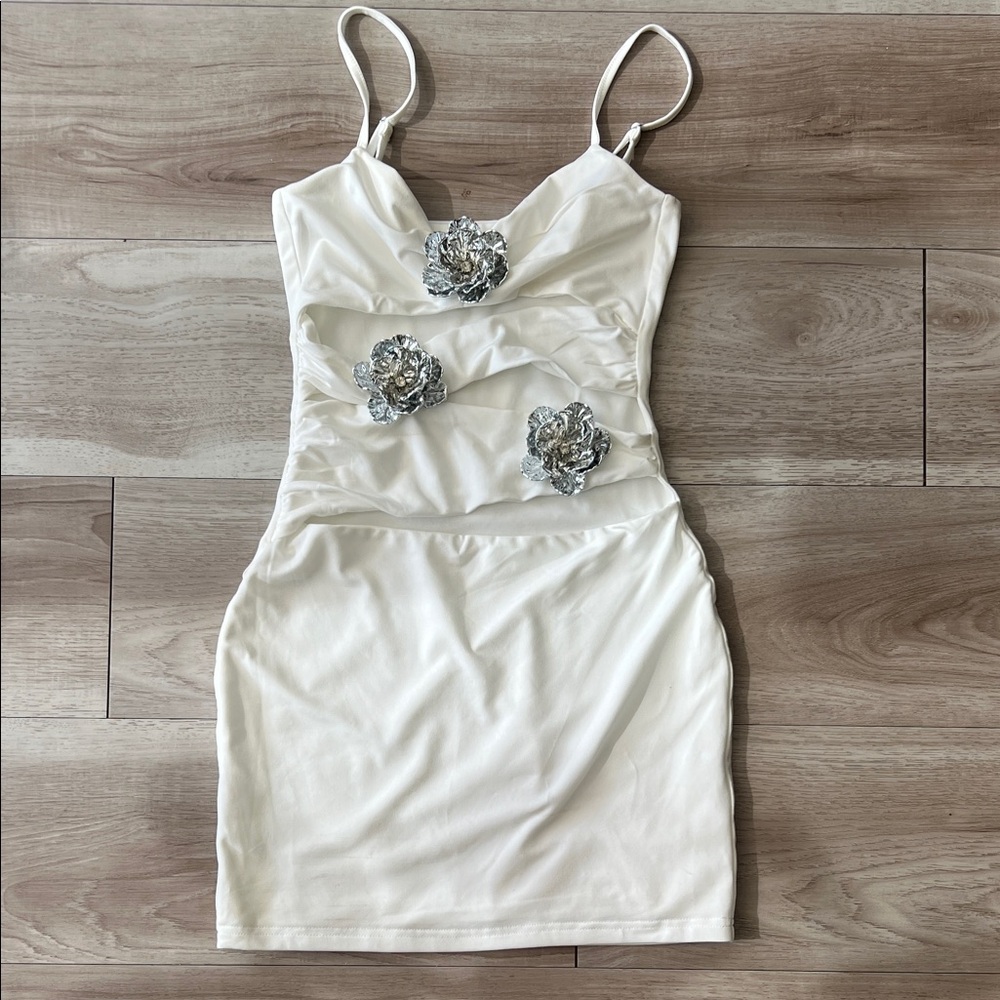 Superdown Aitana Mini Dress in White